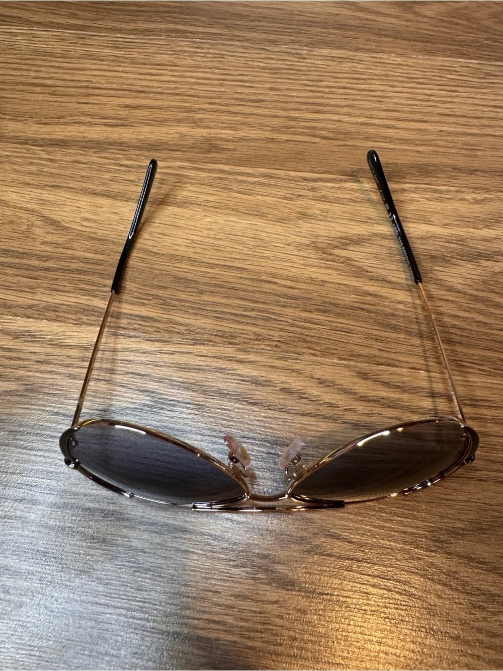Marc Jacobs Men’s Aviator Sunglasses in Brown and Gold